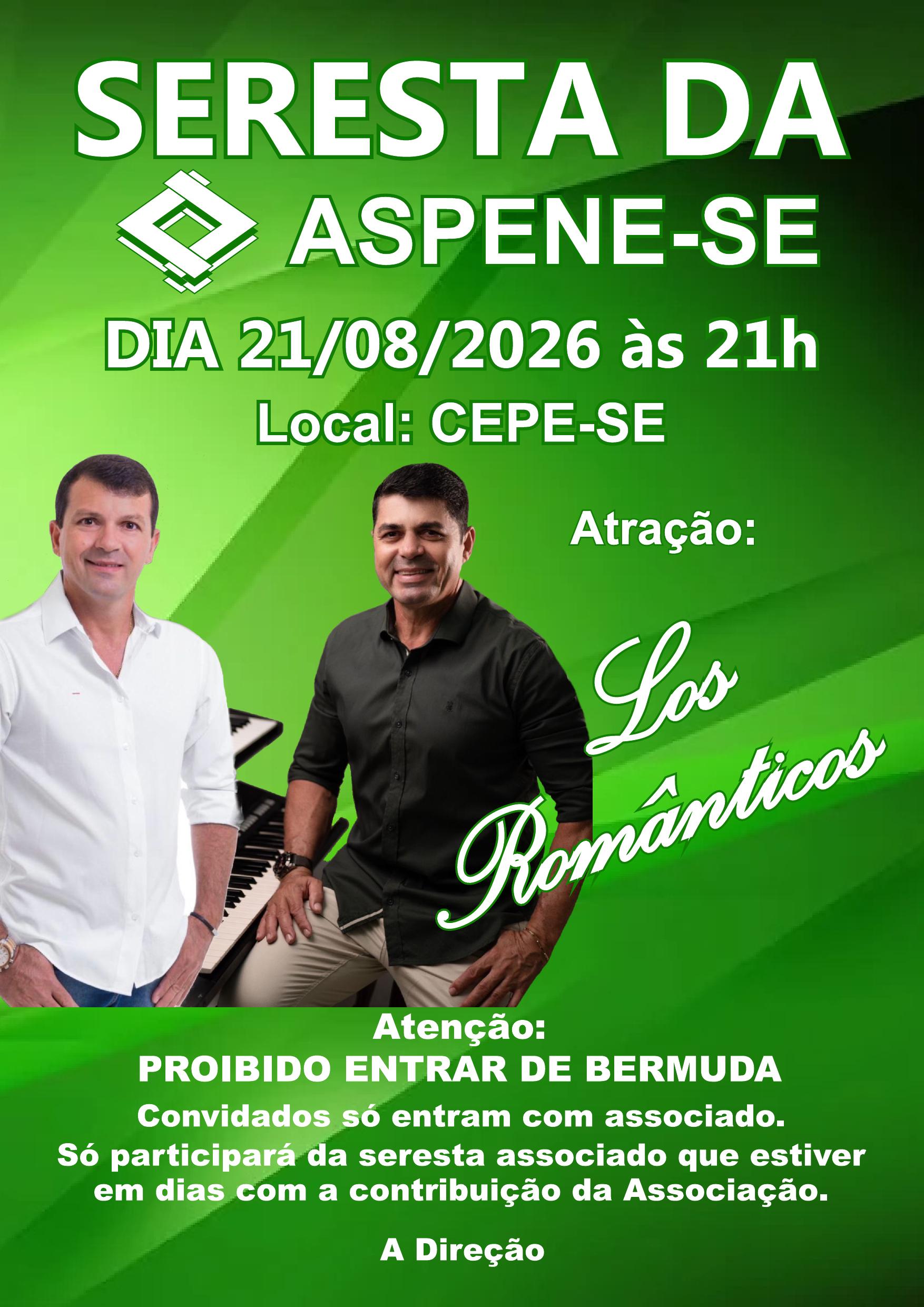 Seresta da ASPENE-SE 2026